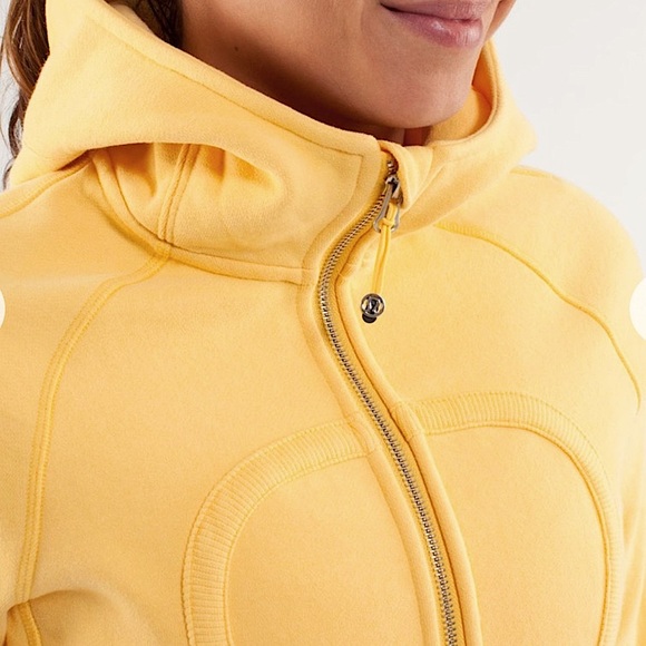 Vintage Lululemon Scuba Hoodie in burning yellow - Picture 3 of 15